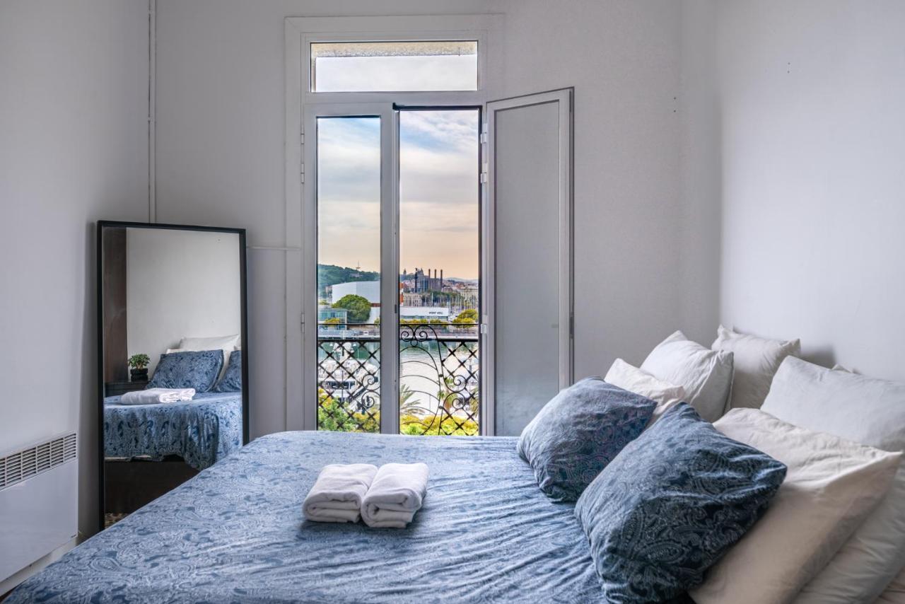 Superb Cute Flat Barcelona Bests View On The Sea For Couple Kültér fotó