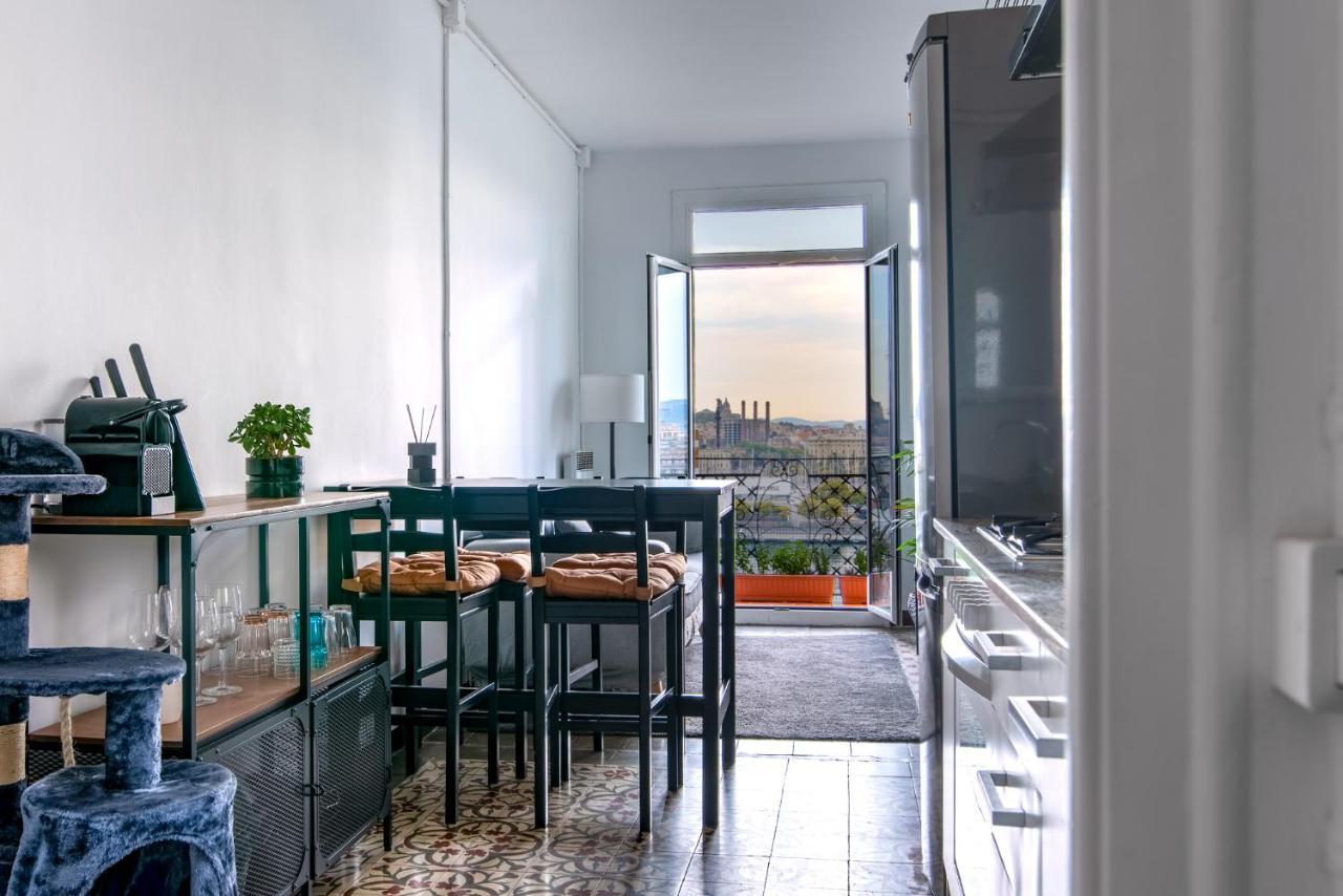 Superb Cute Flat Barcelona Bests View On The Sea For Couple Kültér fotó